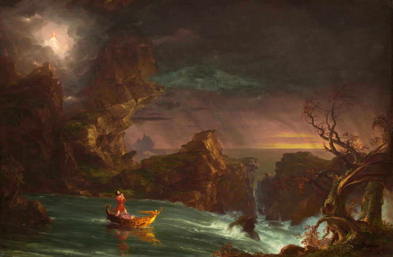 Il Viaggio della Vita: Virilità da Thomas Cole