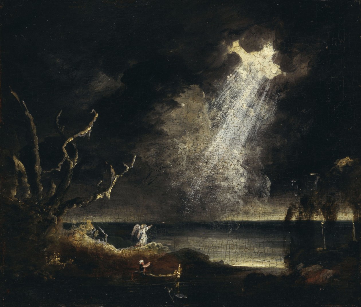 Il viaggio della vita: Vecchiaia (studio) da Thomas Cole