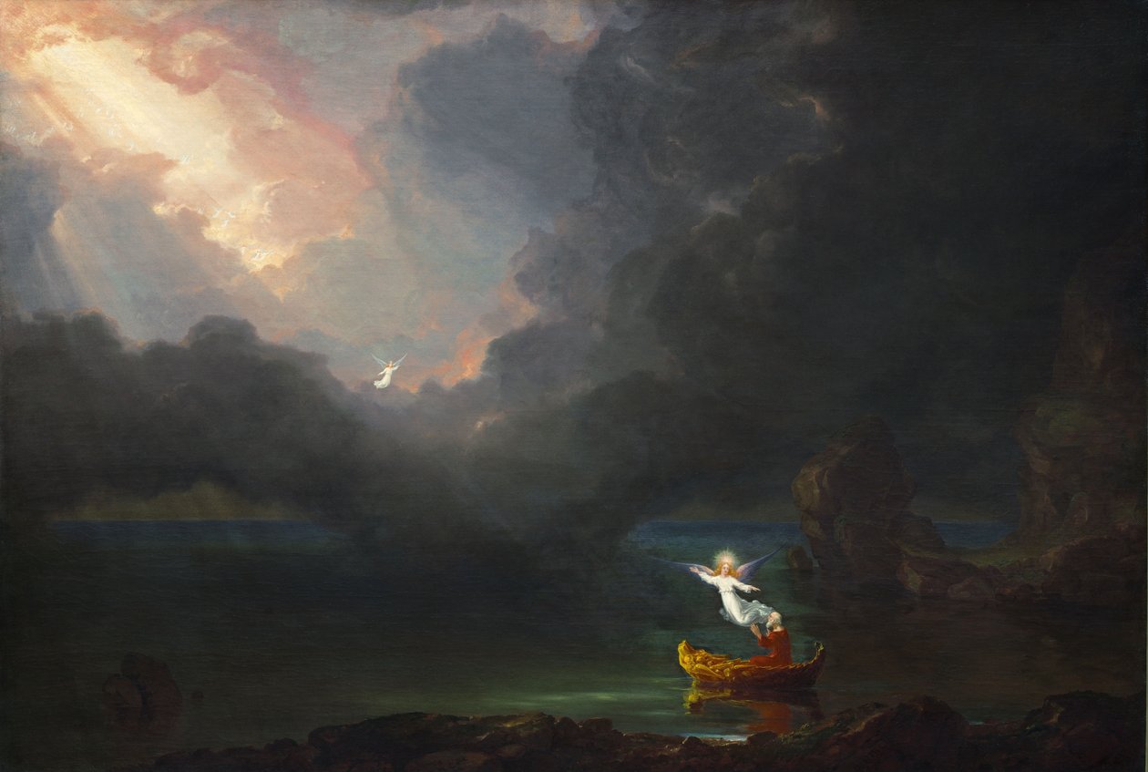Il viaggio della vita: La vecchiaia da Thomas Cole