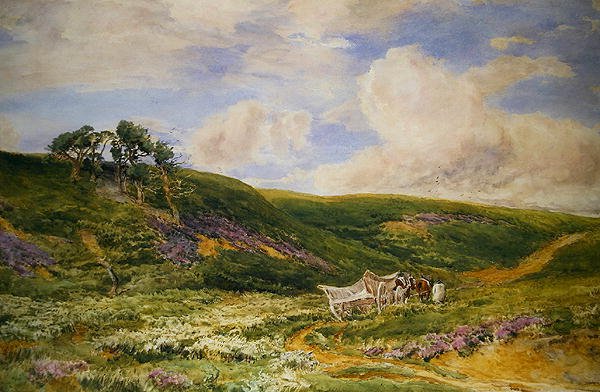 Paesaggio con carro da Thomas Collier