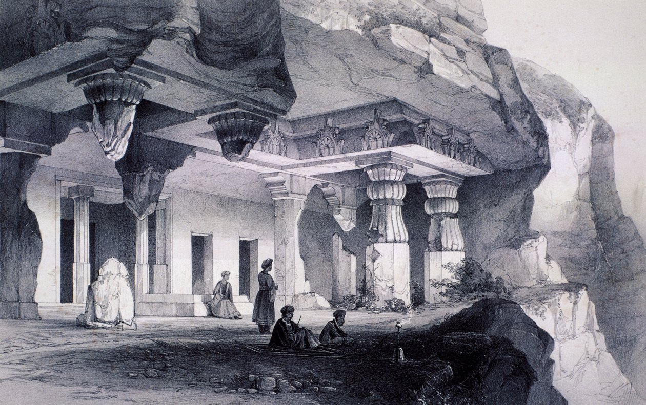Ajunta sic, Vihara Grotta Numero Sette da Thomas Colman Dibdin