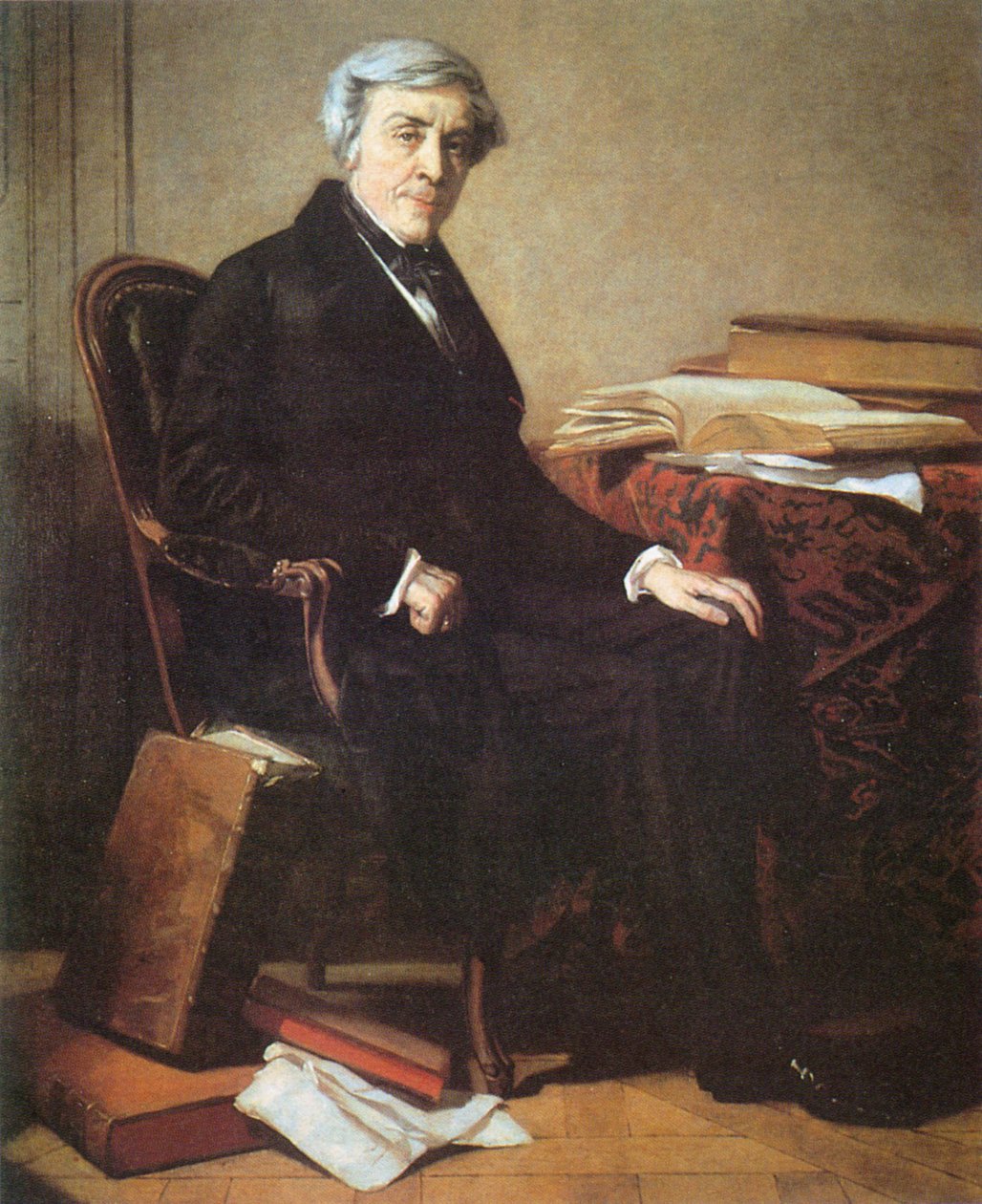 Ritratto di Jules Michelet (1798-1874) da Thomas Couture