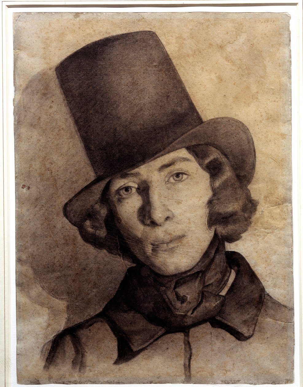 Ritratto di Maurice Sand, figlio di George Sand, a 21 anni da Thomas Couture