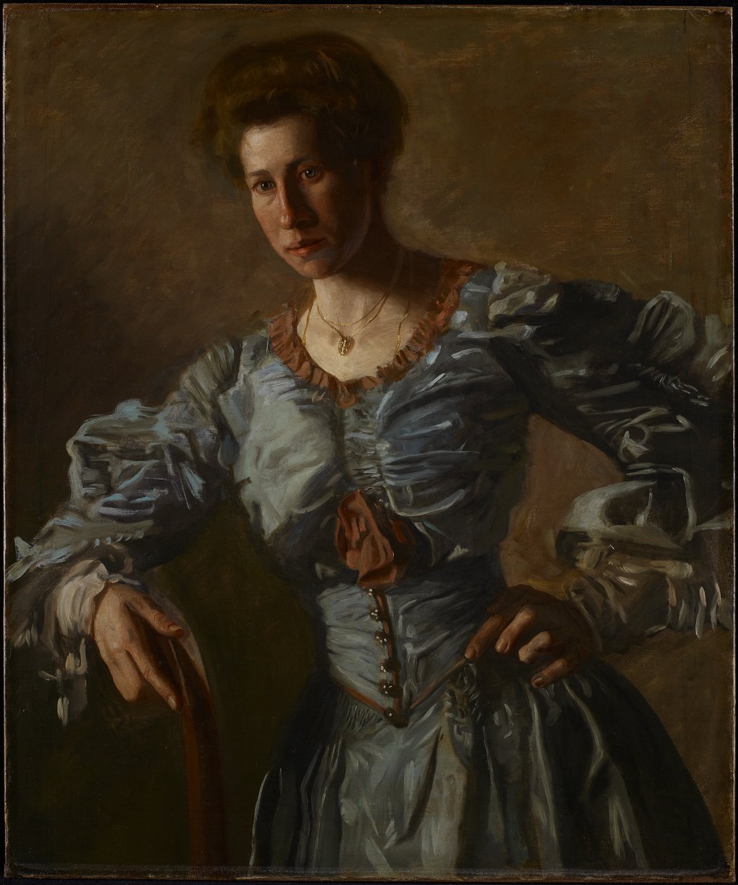Ritratto di Elizabeth L. Burton, c.1905-06 da Thomas Cowperthwait Eakins