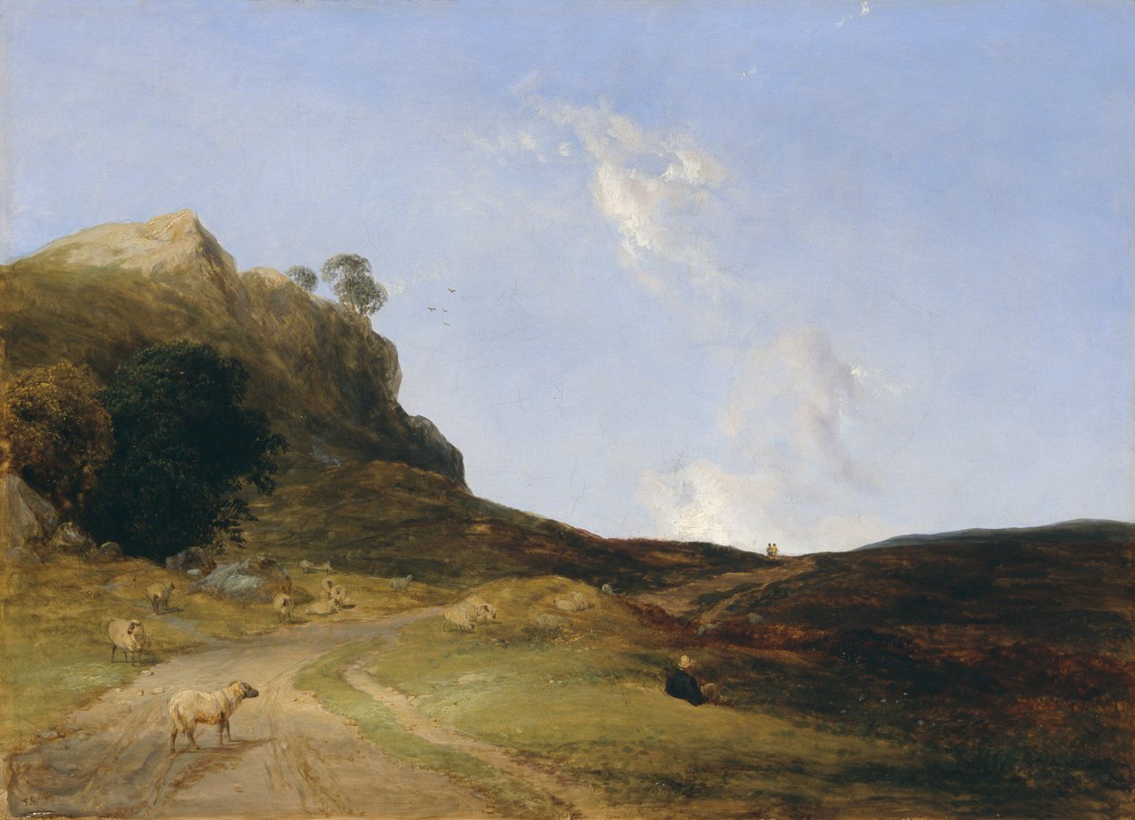 Paesaggio di brughiera da Thomas Creswick