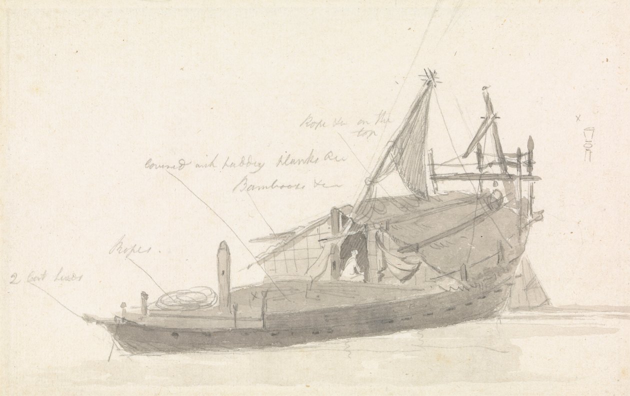 Barca da pesca da Thomas Daniell