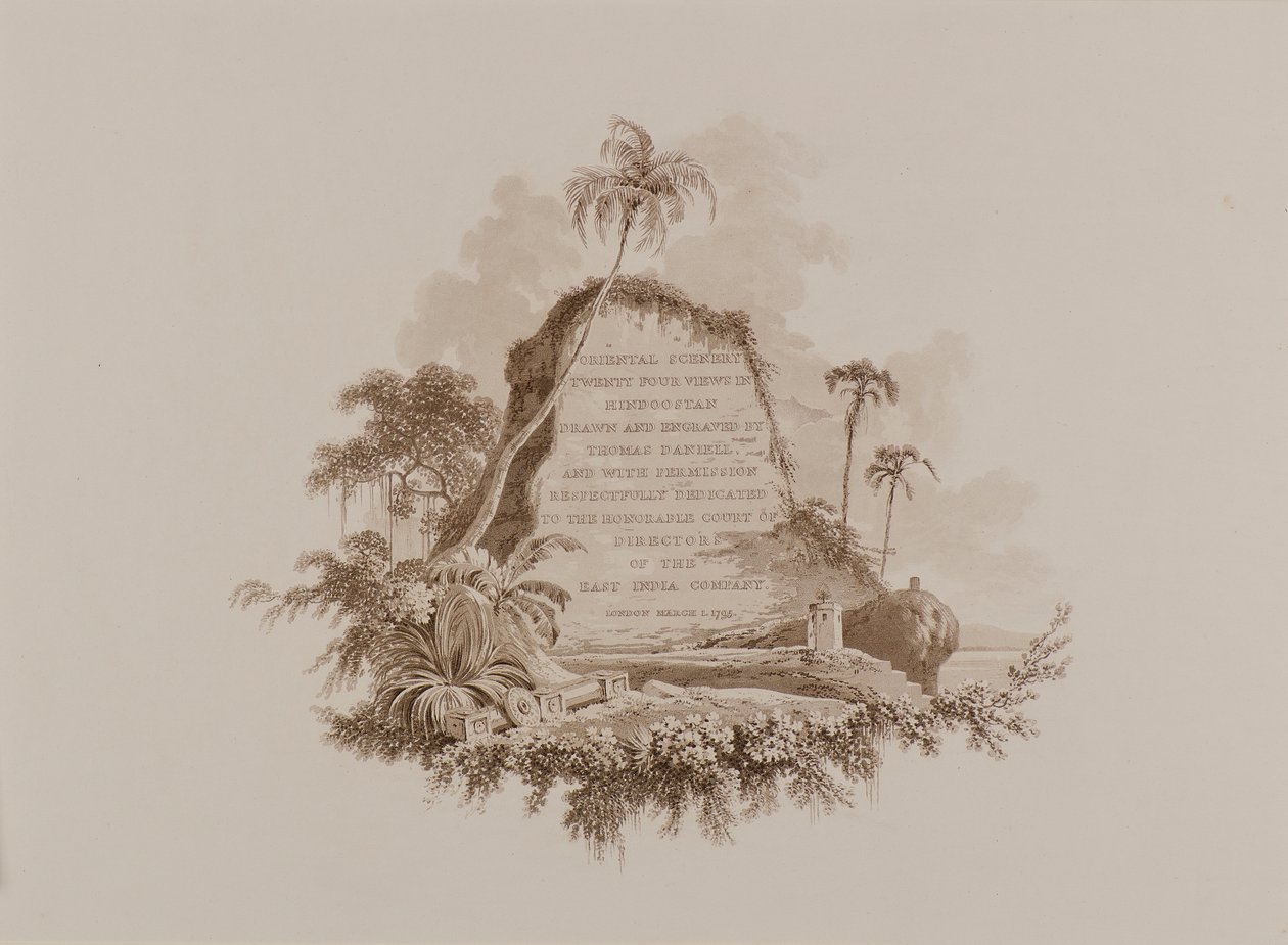 Frontespizio da Thomas Daniell