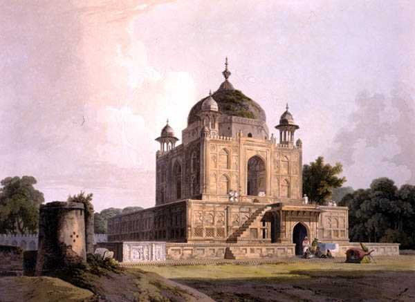 Mausoleo del Sultano Purveiz, vicino ad Allahabad, da 