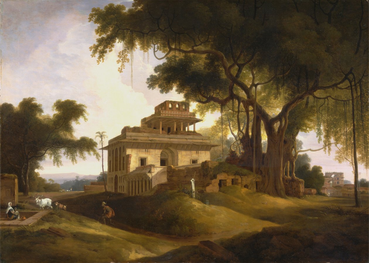 Rovine del Naurattan, Sasaram, Bihar da Thomas Daniell