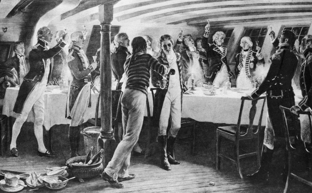 La vigilia della battaglia di Copenaghen da Thomas Davidson