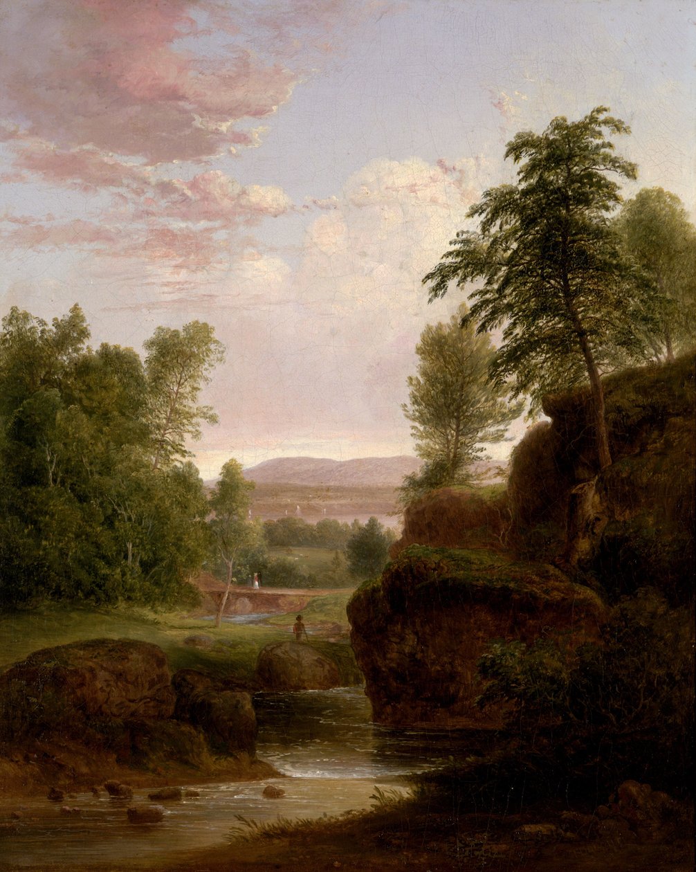 Veduta verso il fiume Hudson da Thomas Doughty