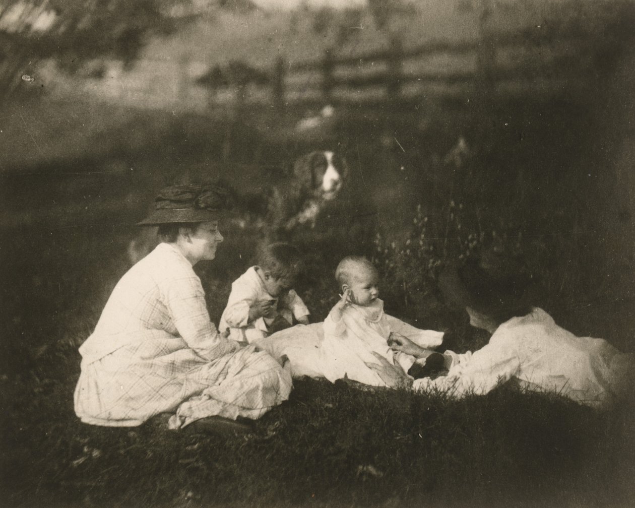 [Frances, Artie e Tom Crowell e Susan Macdowell ad Avondale, PA.] da Thomas Eakins