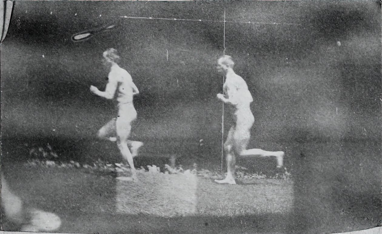 Fotografie della ruota di Marey di Jesse Godley da Thomas Eakins