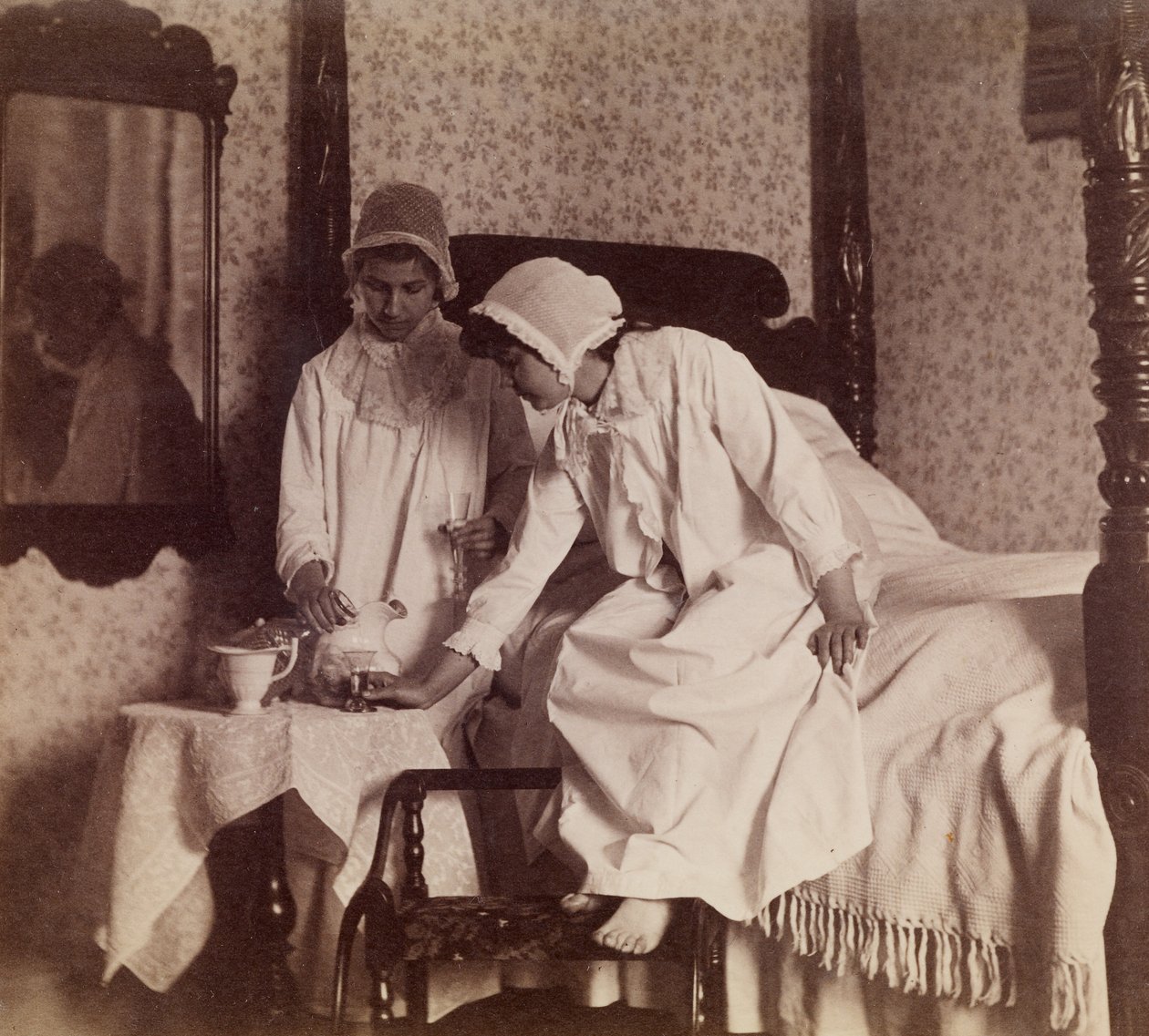 [La signorina Van Buren e la signorina Willoughby] da Thomas Eakins