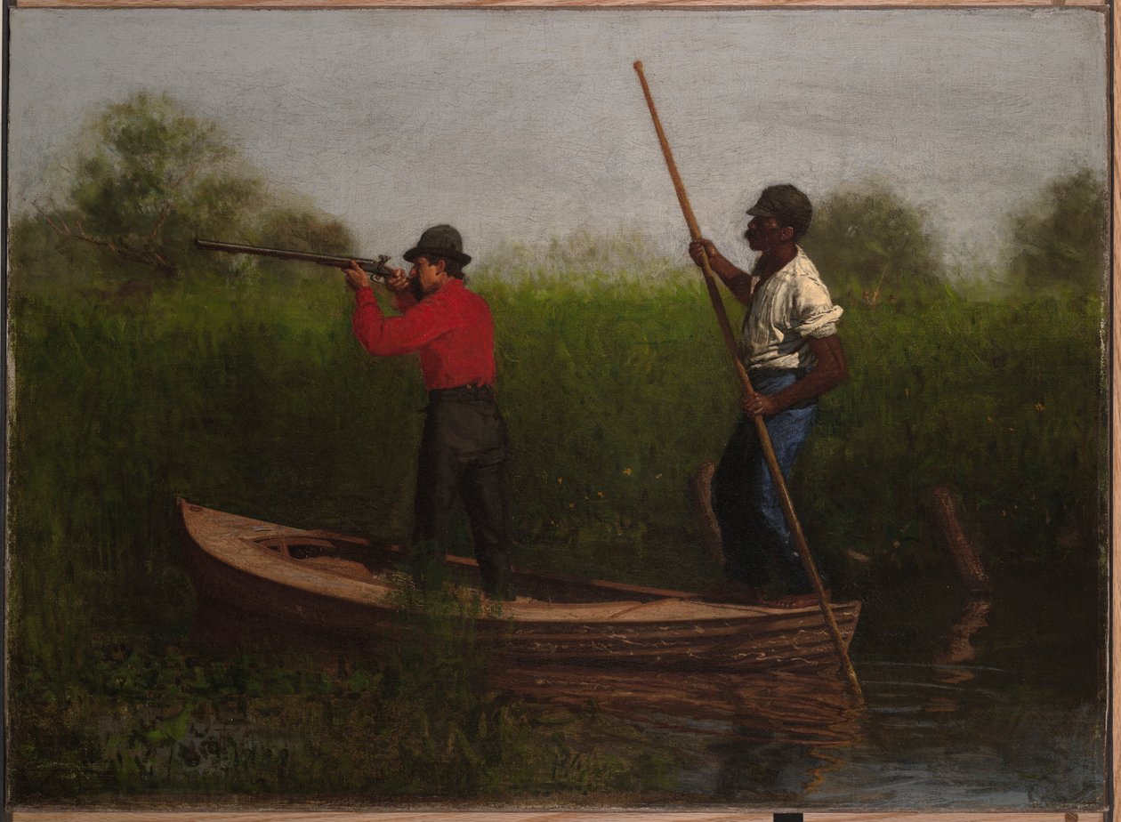 Caccia alla Ralla sul Delaware da Thomas Eakins
