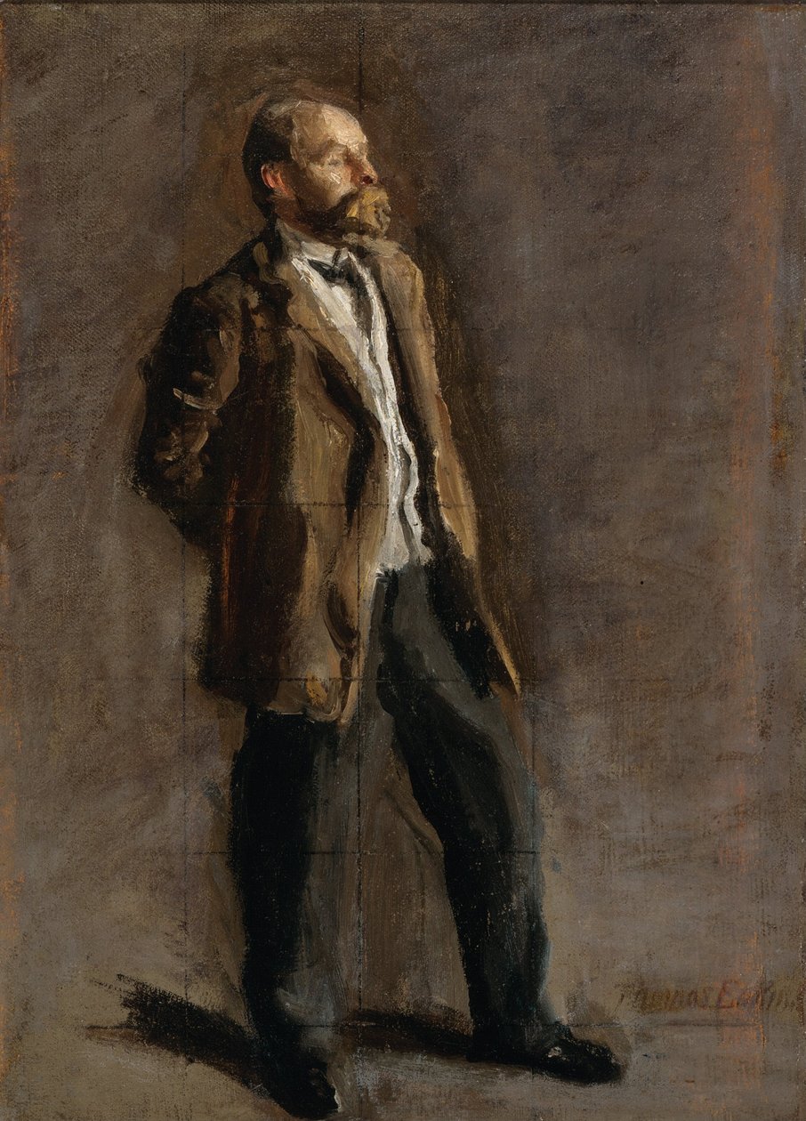 Studio per il ritratto di John McClure Hamilton da Thomas Eakins