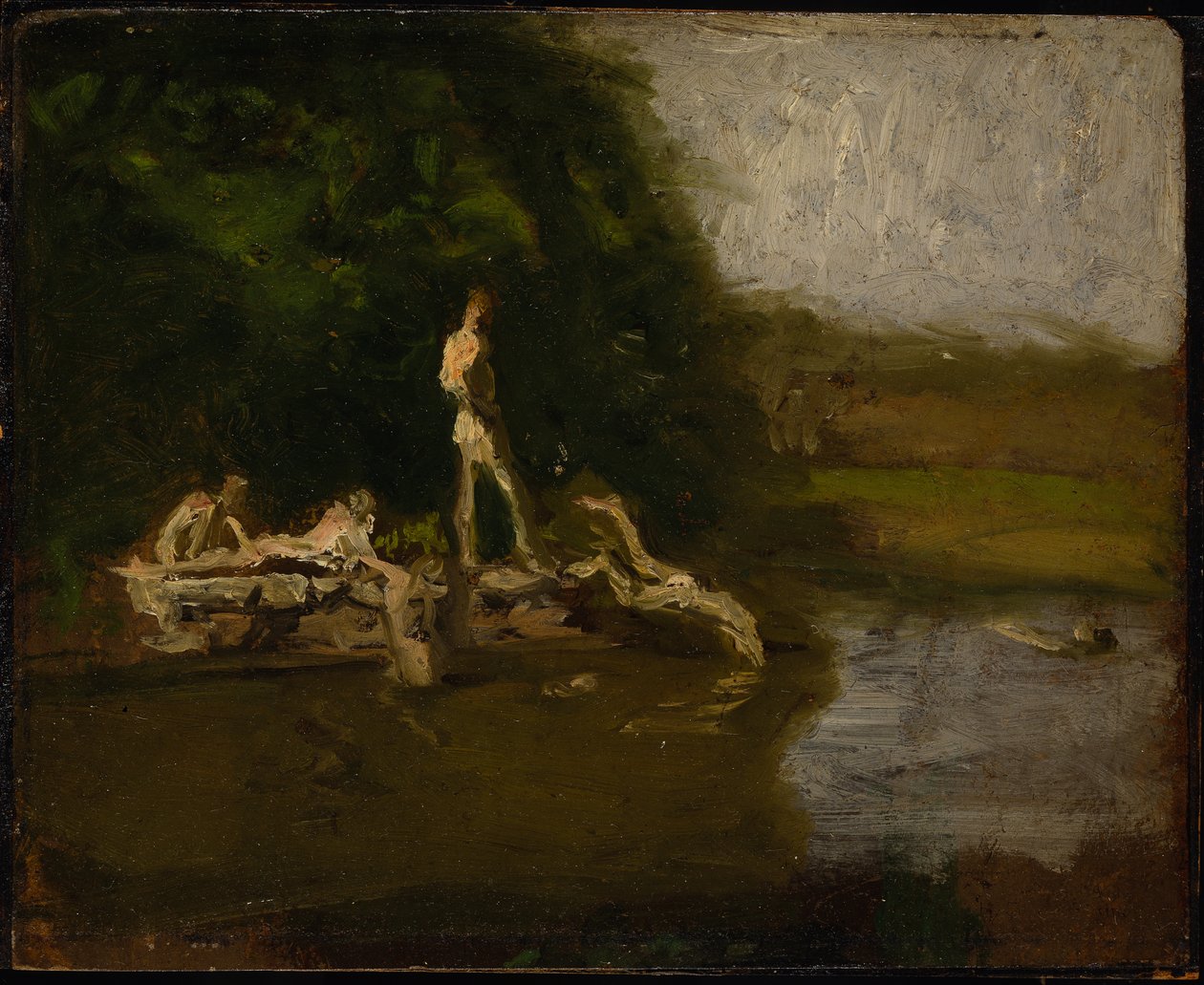 Studio per "Il bagno" da Thomas Eakins