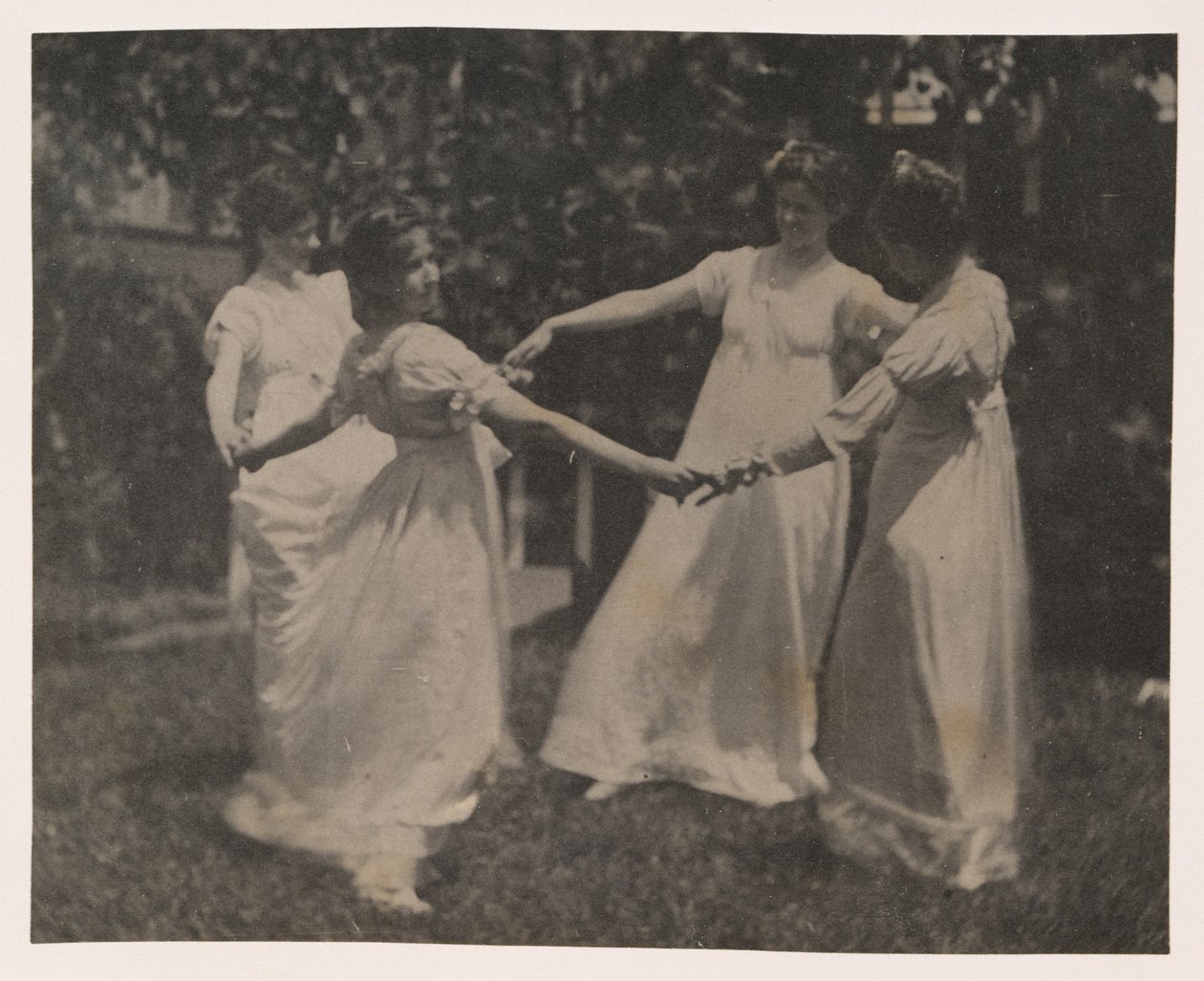 Susan Hannah Macdowell, una ragazza non identificata, Elizabeth Macdowell e, forse, Mary Macdowell alla Macdowell House da Thomas Eakins
