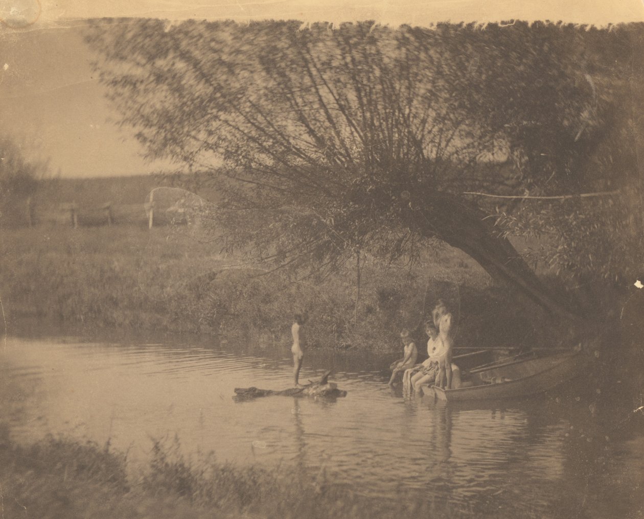 [Susan Macdowell e i bambini Crowell ad Avondale, Pennsylvania] da Thomas Eakins