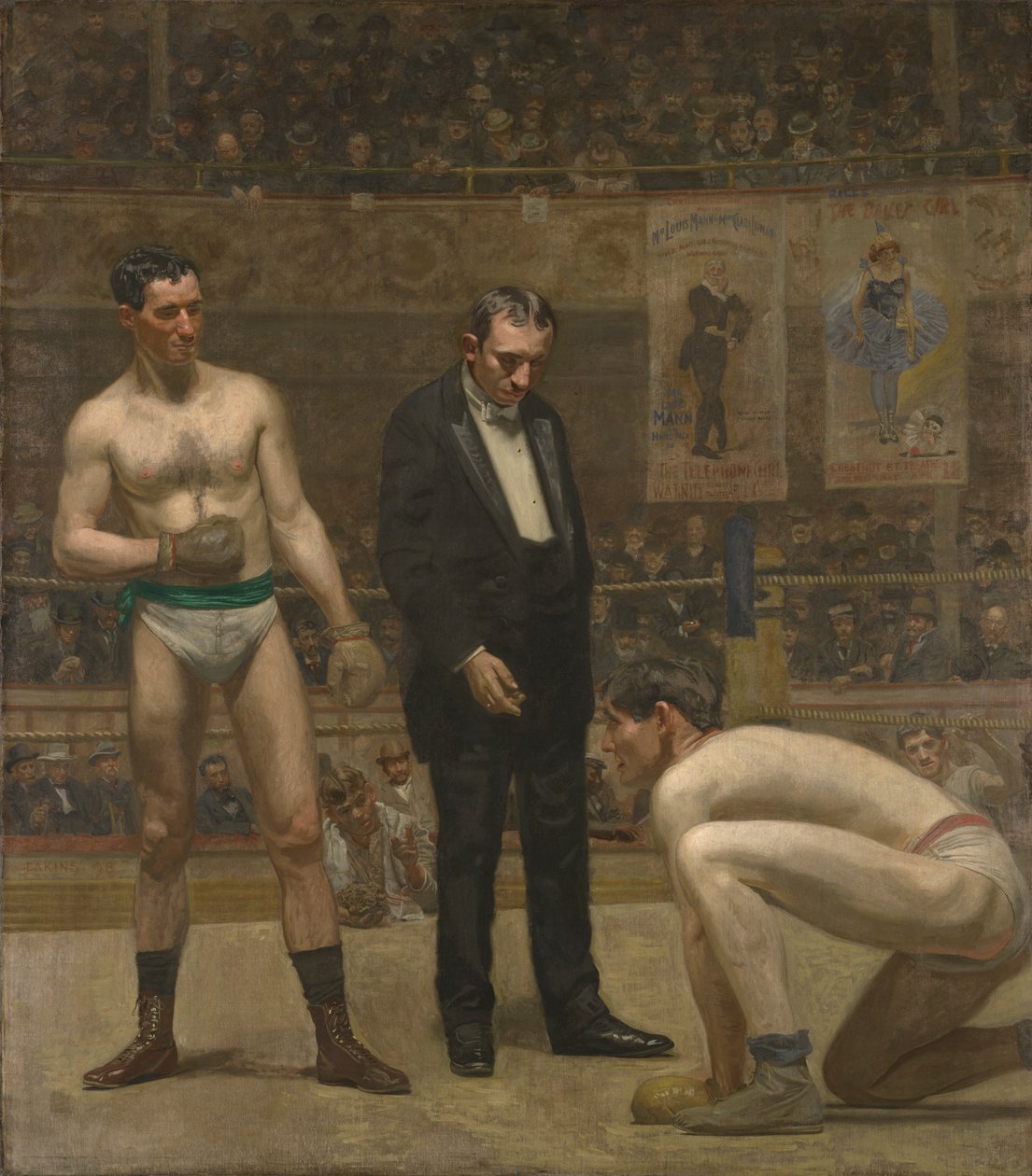 Contare i Colpi da Thomas Eakins