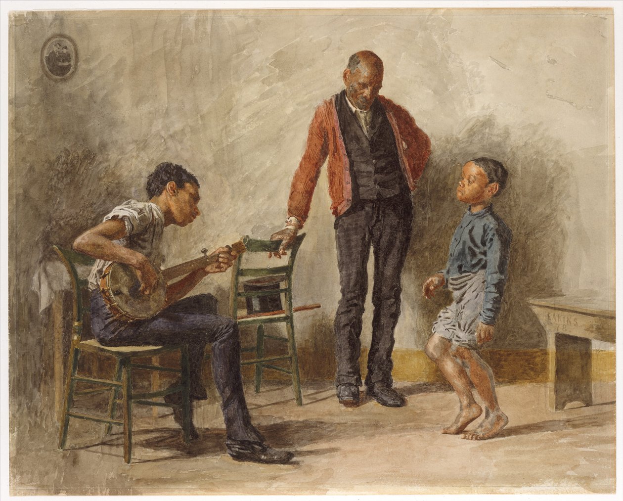 La lezione di danza da Thomas Eakins