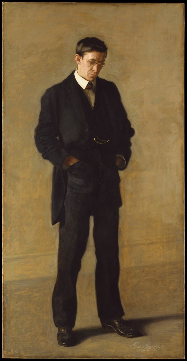 Il pensatore: ritratto di Louis N. Kenton da Thomas Eakins