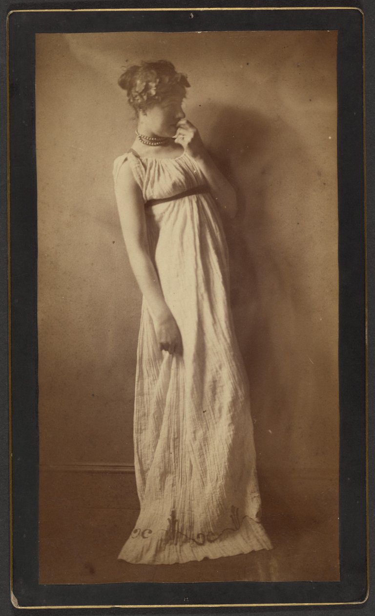 Donna in costume classico da Thomas Eakins