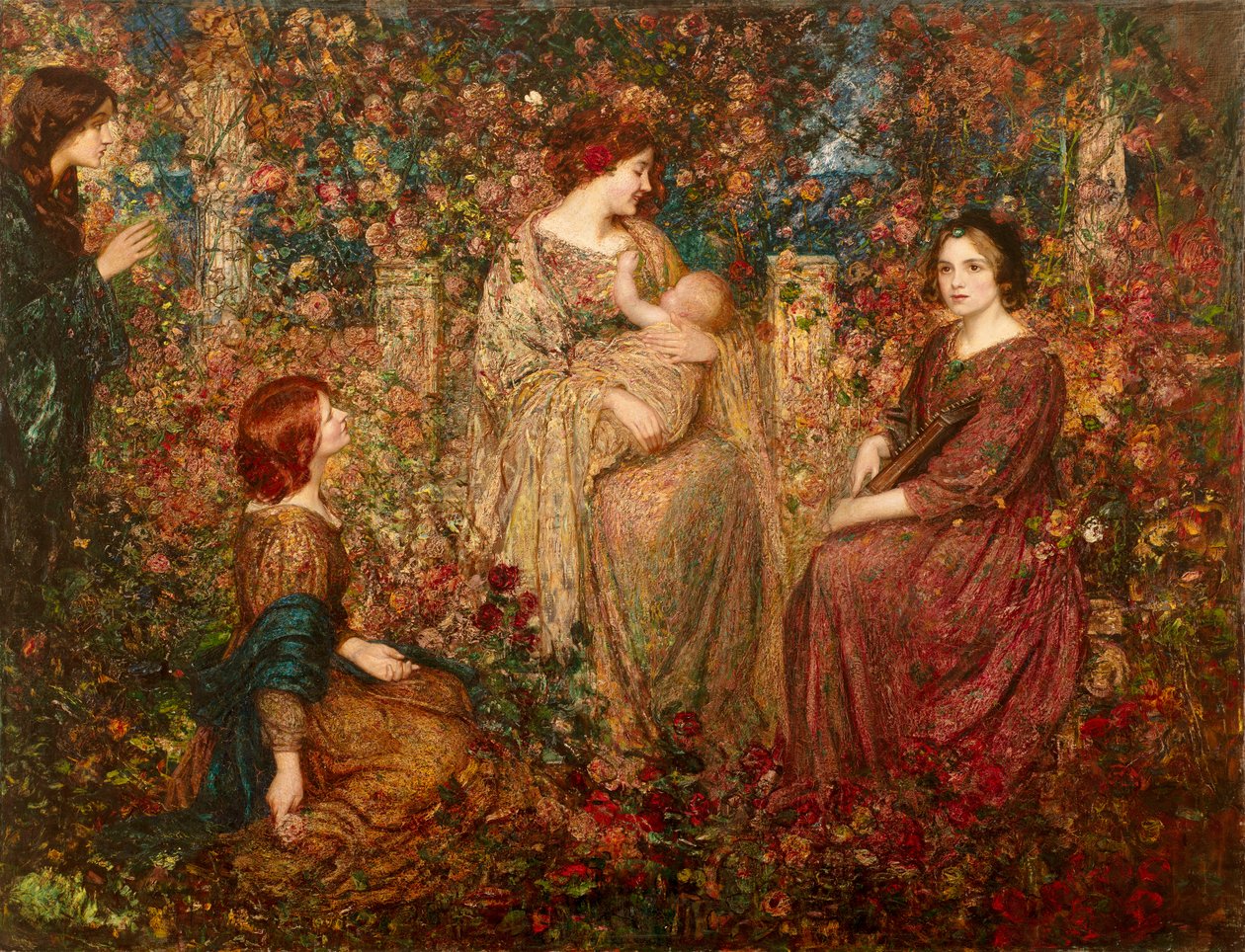 Il bambino (olio su tela) da Thomas Edwin Mostyn