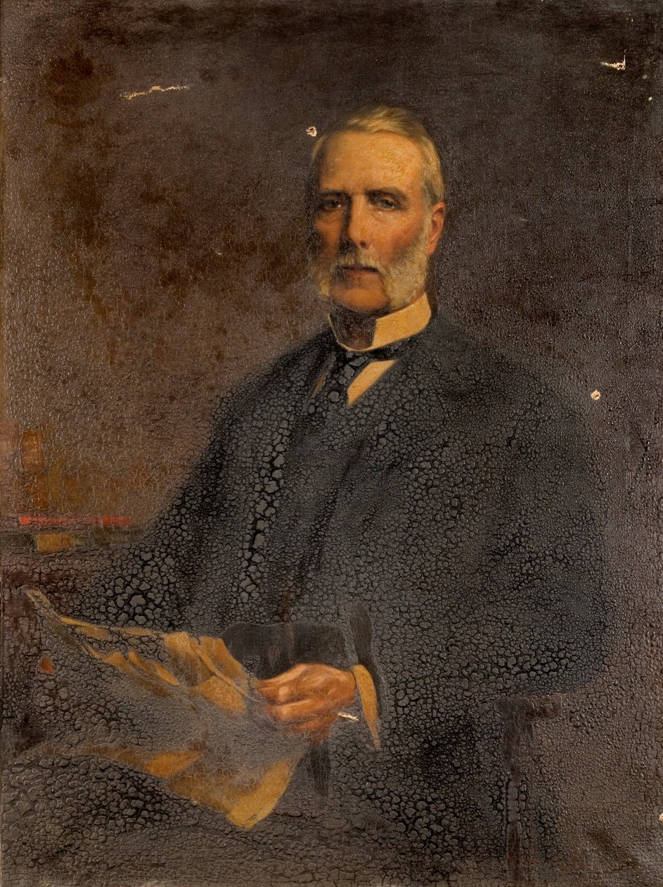 Ritratto di John Hall da Thomas Eyre Macklin
