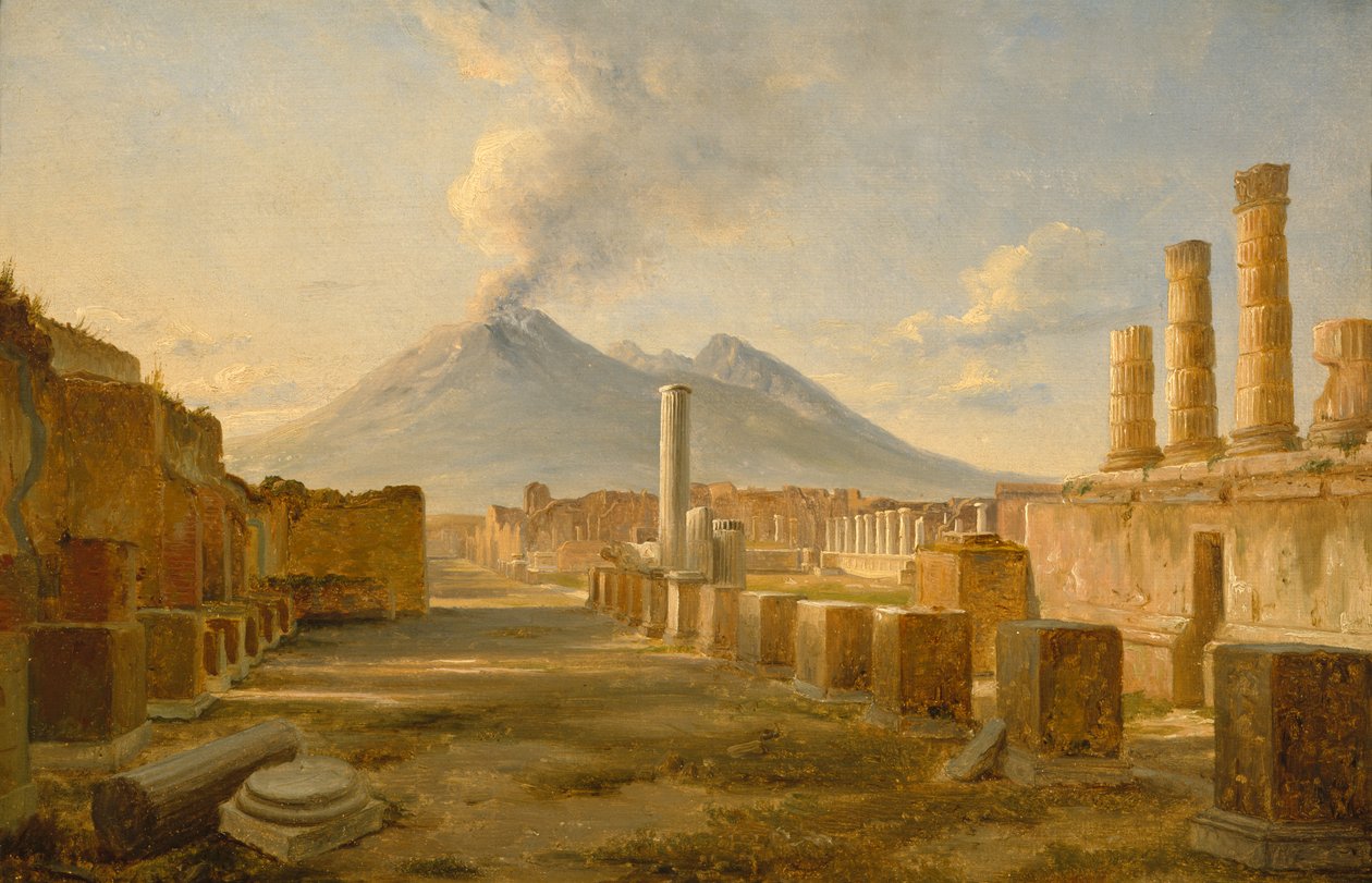 Foro di Pompei (dipinto) da Thomas Fearnley