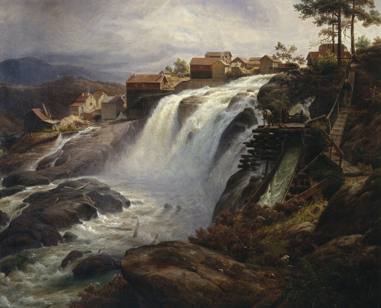 Haugfoss da Thomas Fearnley