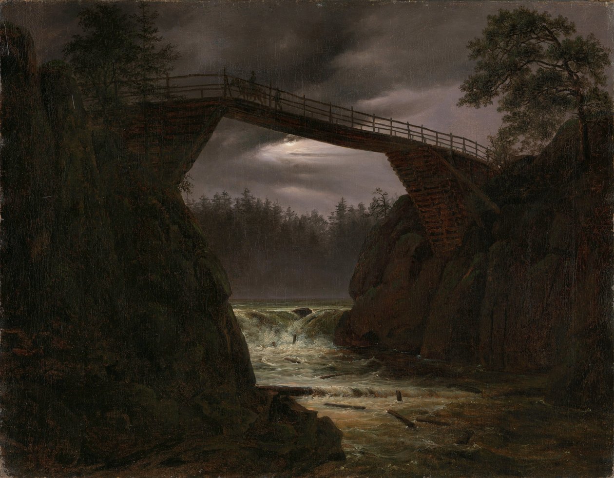 Il ponte di Arendal, Norvegia da Thomas Fearnley
