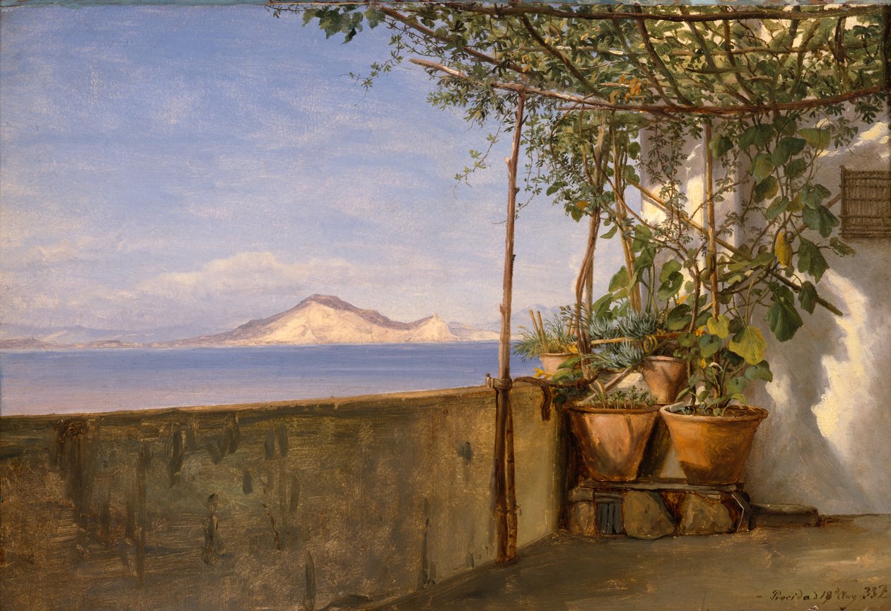 Terrazza a Procida da Thomas Fearnley
