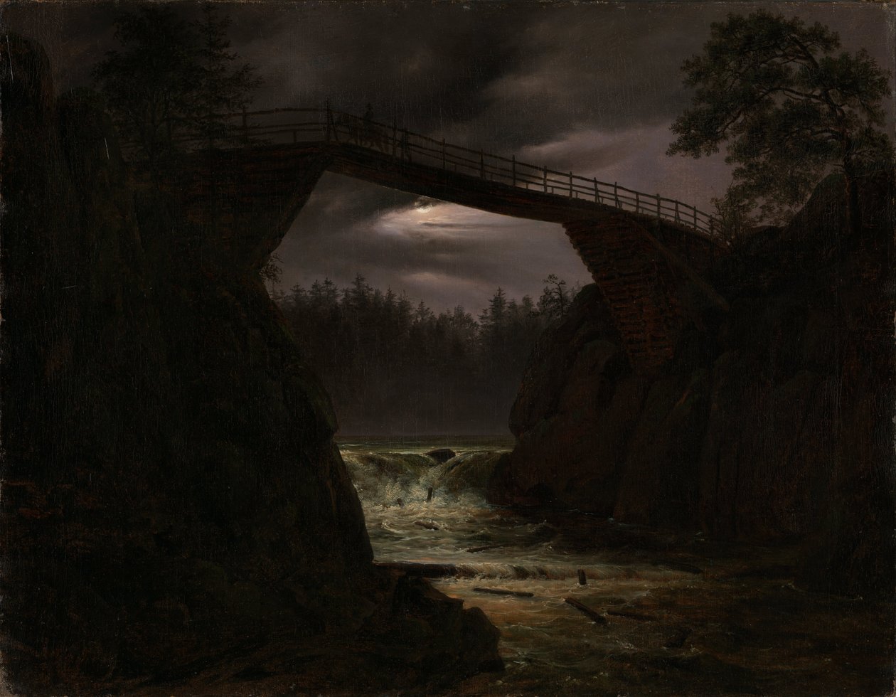Il ponte di Hauge fuori Arendal da Thomas Fearnley