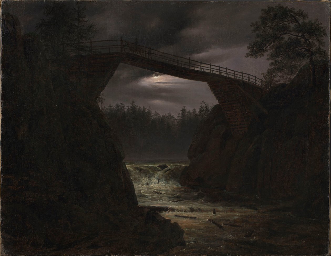 Il ponte di Hauge fuori Arendal da Thomas Fearnley