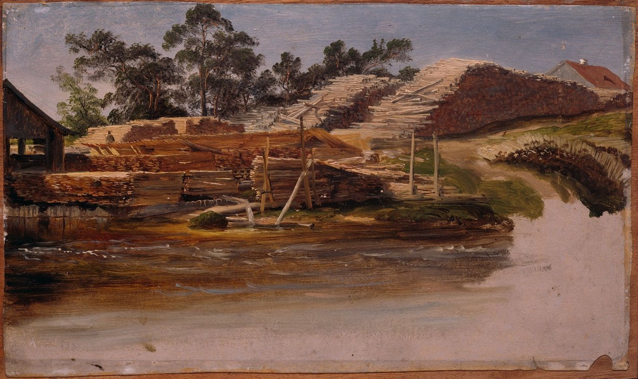 Holzlager da Thomas Fearnley