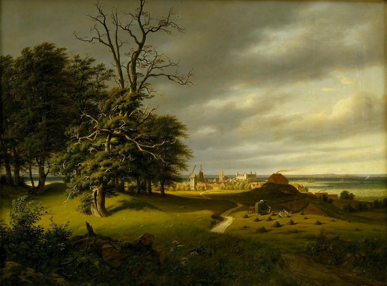 Veduta di Elsinore, autunno da Thomas Fearnley