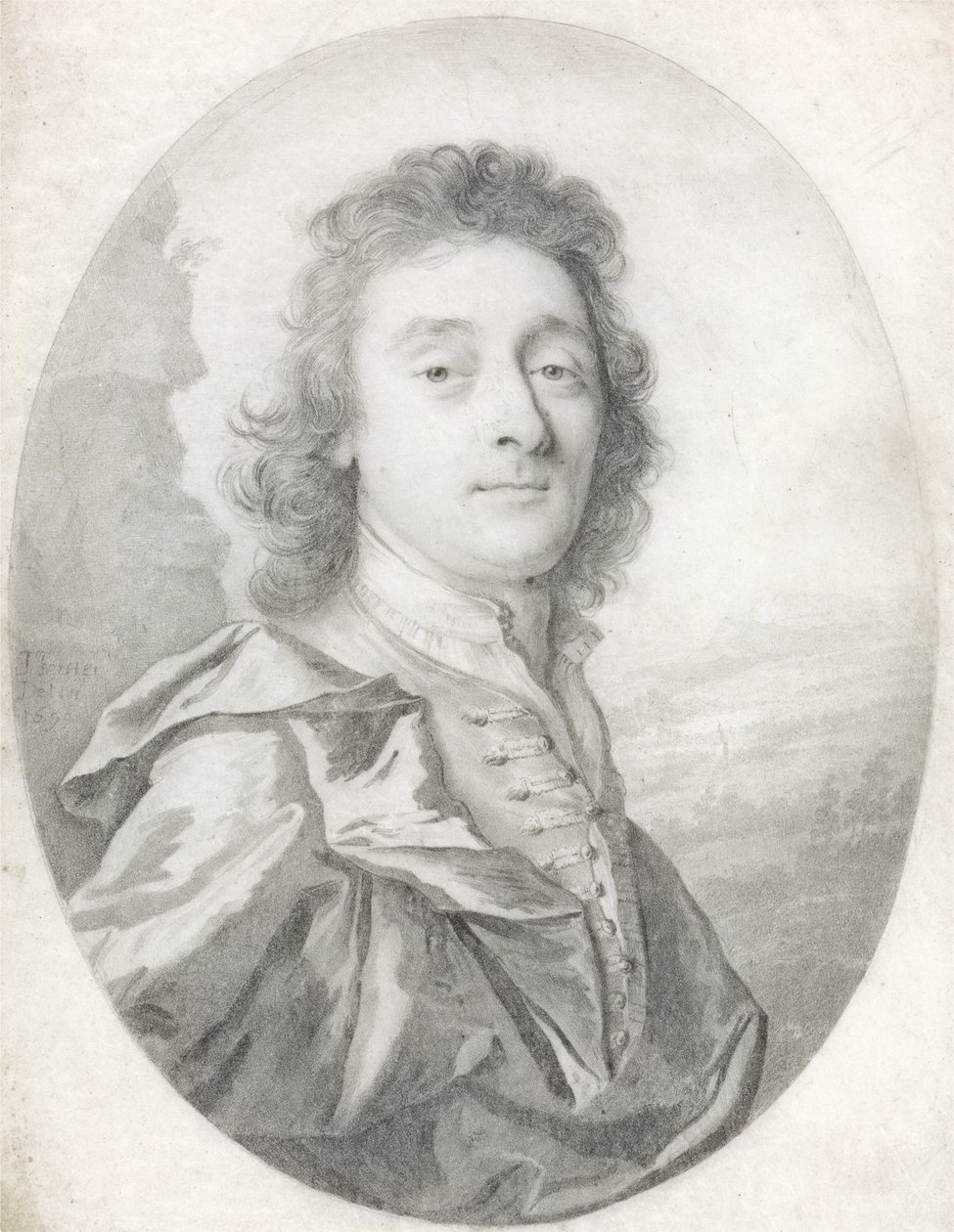 Ritratto di un uomo, 1699 da Thomas Forster
