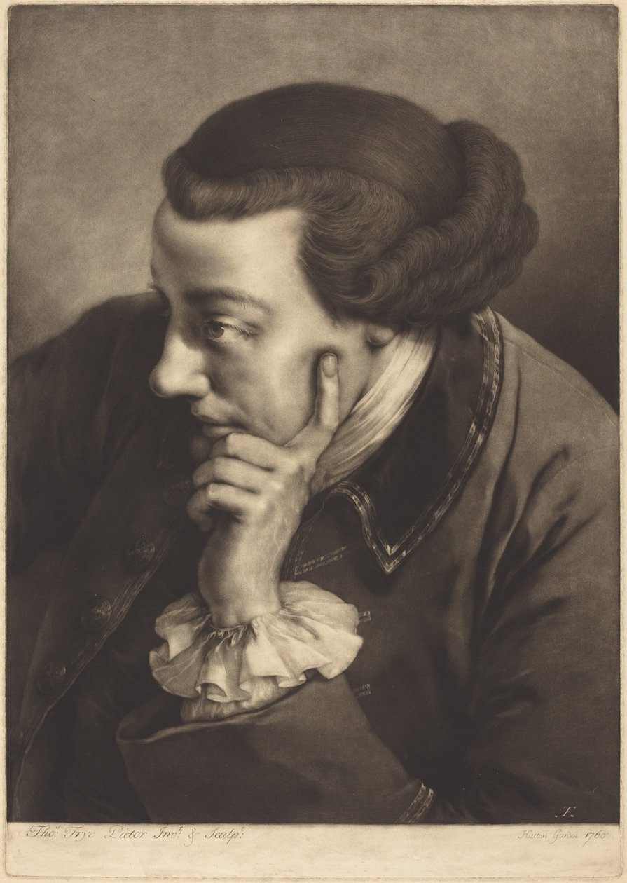 Ritratto immaginario di un gentiluomo inglese da Thomas Frye