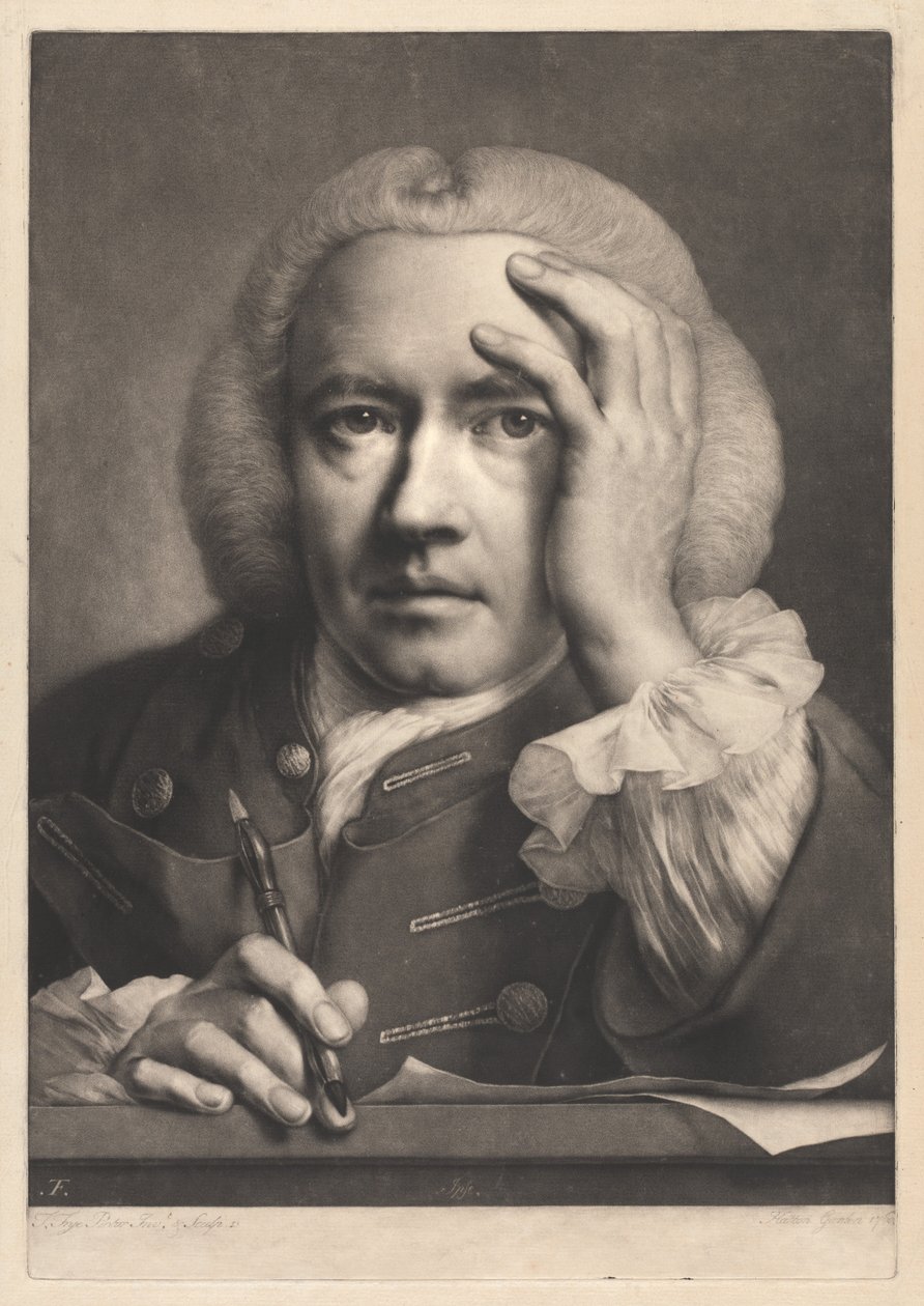 Selbstporträt da Thomas Frye