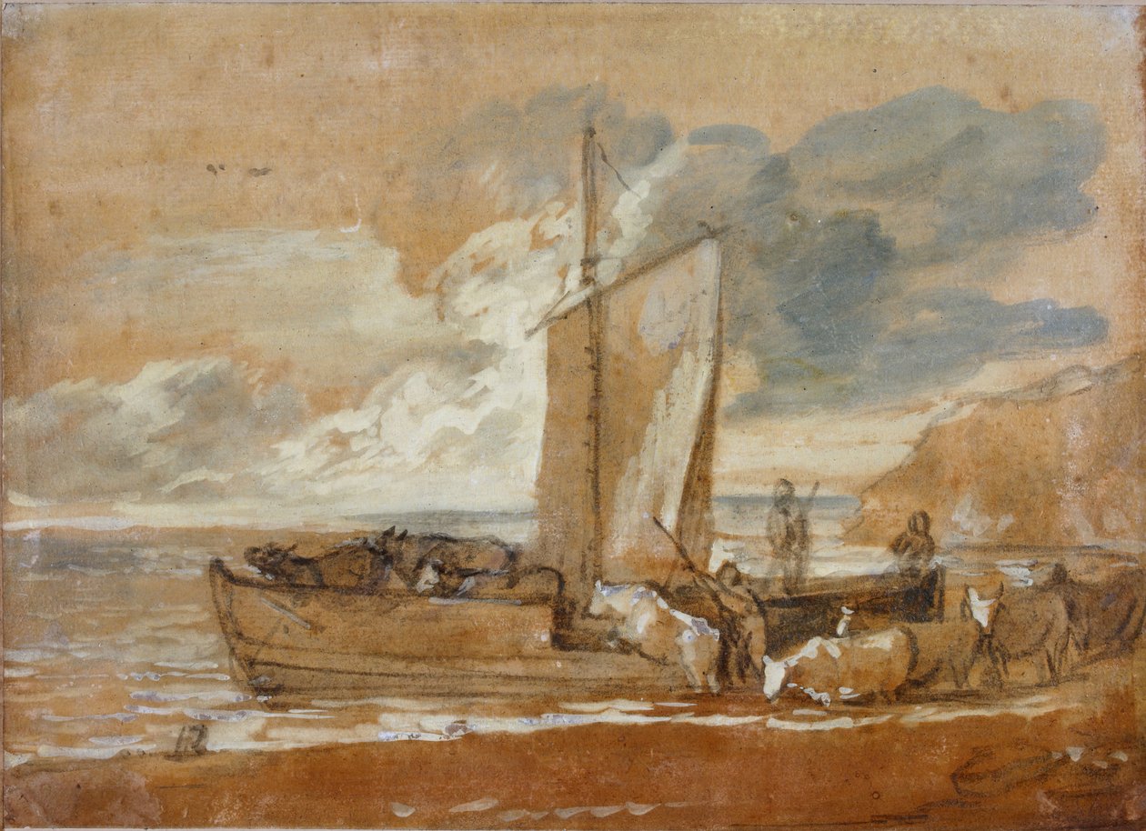 Un traghetto per bestiame da Thomas Gainsborough
