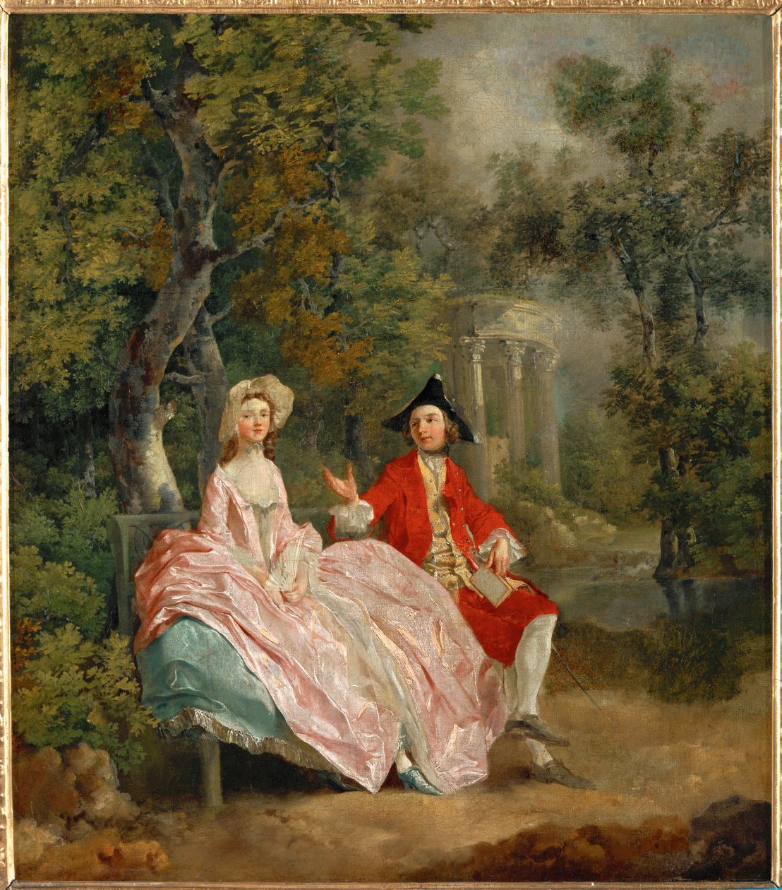 Conversation dans un parc - L