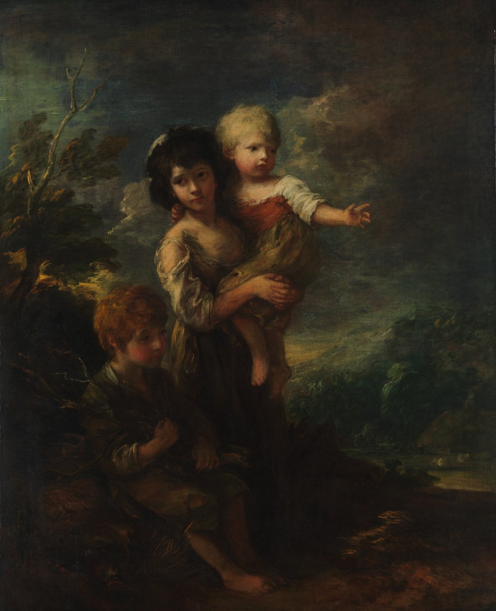 Bambini del cottage I raccoglitori di legna, 1787 da Thomas Gainsborough
