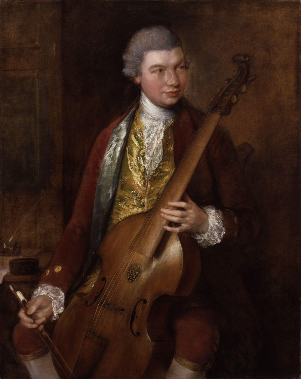 Karl Friedrich Abel da Thomas Gainsborough