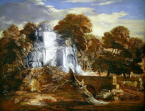 Paesaggio con Figura e Bestiame da Thomas Gainsborough