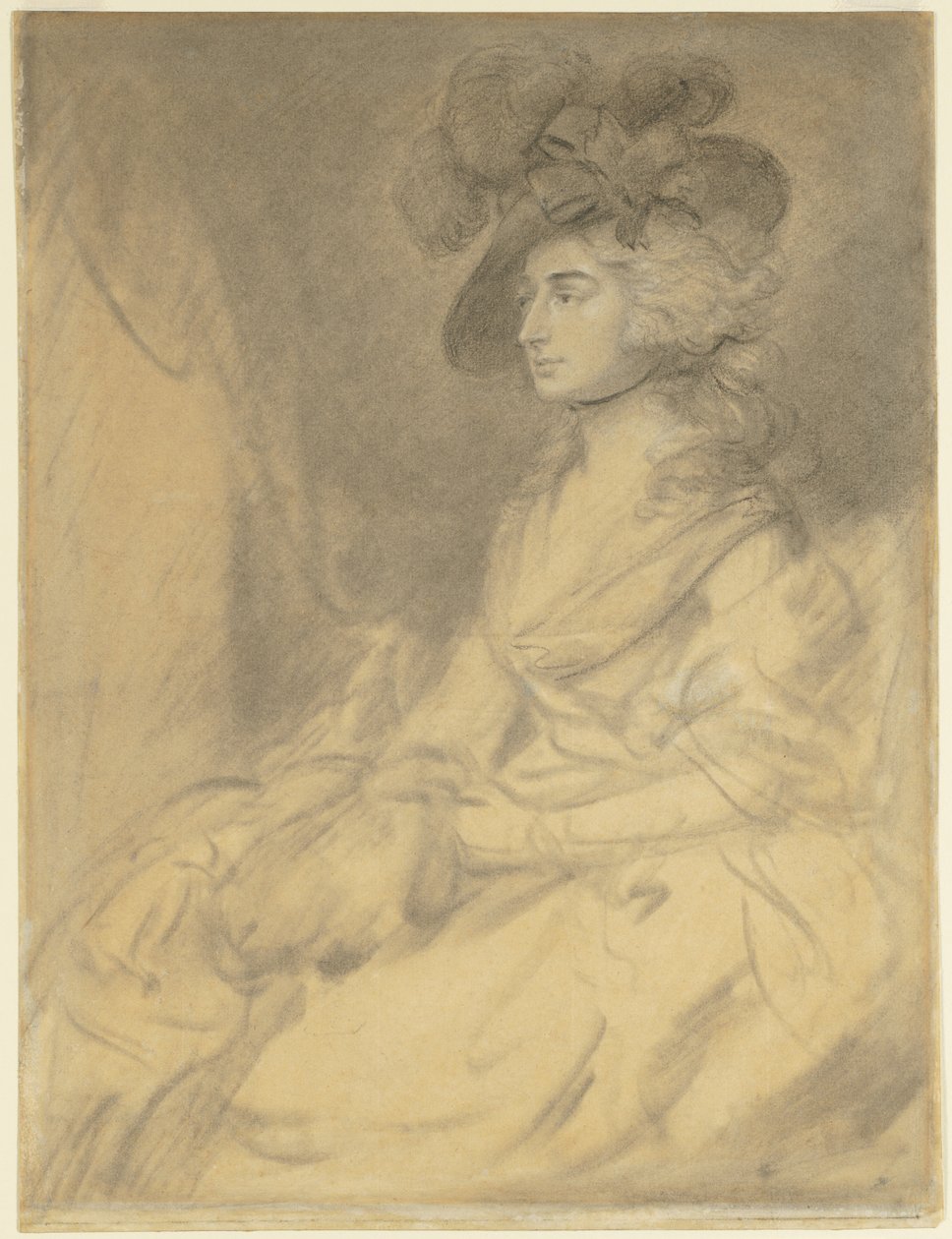 Signora Sarah Siddons da Thomas Gainsborough