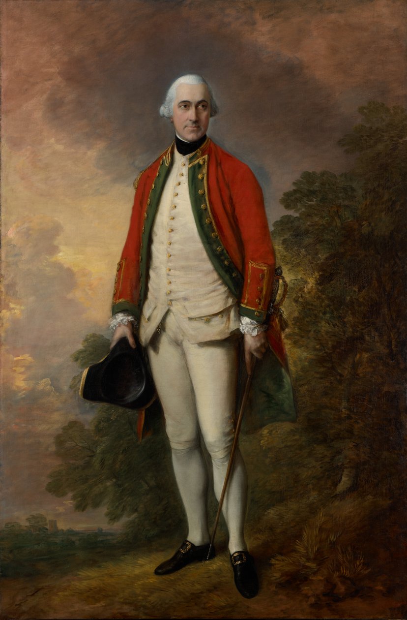 Ritratto di George Pitt, Primo Barone Rivers da Thomas Gainsborough