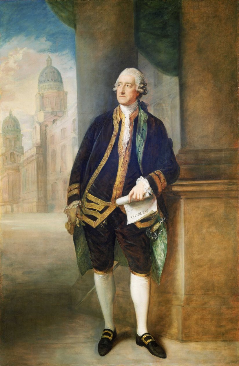 Ritratto di John Montagu, 4° conte di Sandwich da Thomas Gainsborough