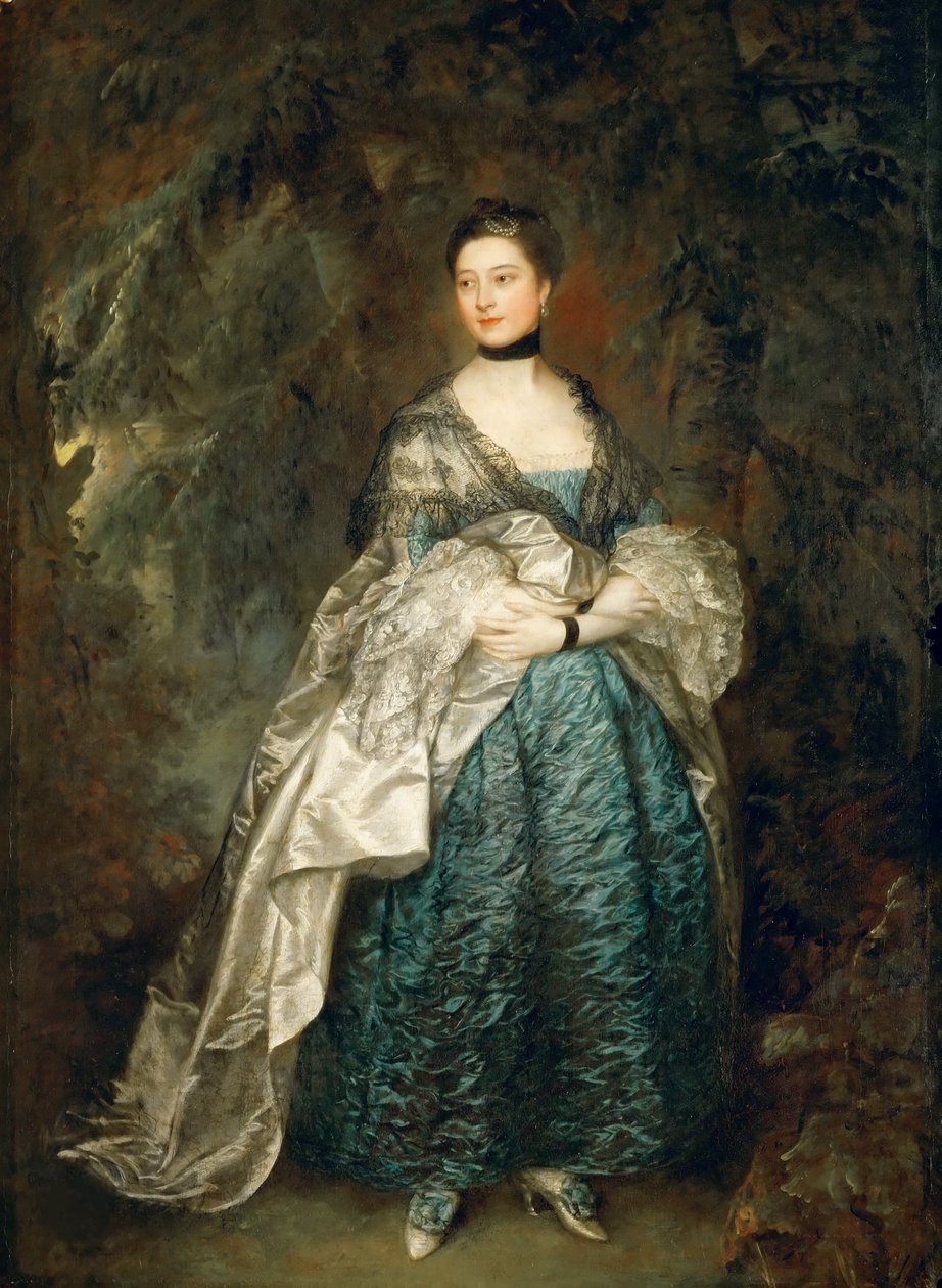 Ritratto di Lady Alston, Gertrude Durnford 1731-1807, 1760 da Thomas Gainsborough