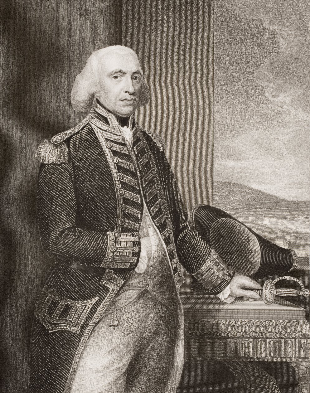 Richard Howe, 1° Conte Howe da Thomas Gainsborough
